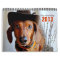 2013 Dachshund Calendar - tiny chumley