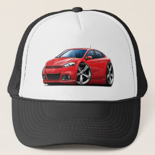 2013 Dodge Dart Red Car Trucker Hat