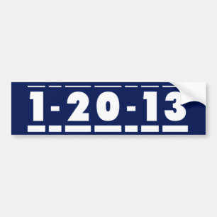 2013 Elections Bumper Sticker