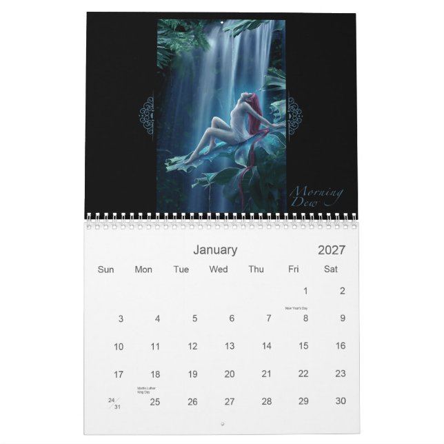 2013 Fantasy Calendar (Jan 2027)