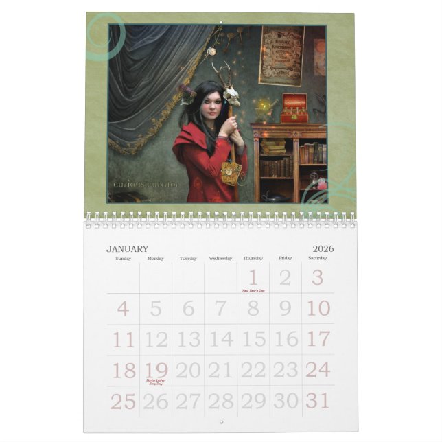 2013 Females of Fantasy Calender Calendar (Jan 2026)