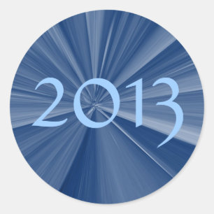 2013 Graduation Classic Round Sticker