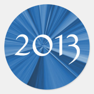 2013 Graduation Classic Round Sticker