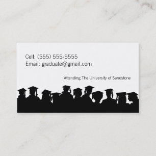 2013 Graduation Customised Name Card