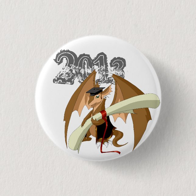 2013 Graduation Dragon with Bamboo Button (Front)
