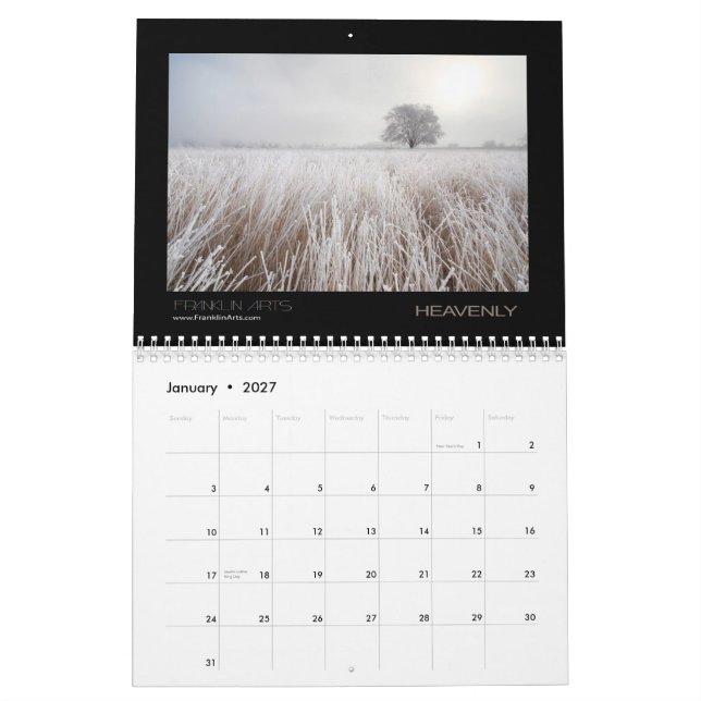 2013 Landscape & Nature Calendar (Jan 2027)