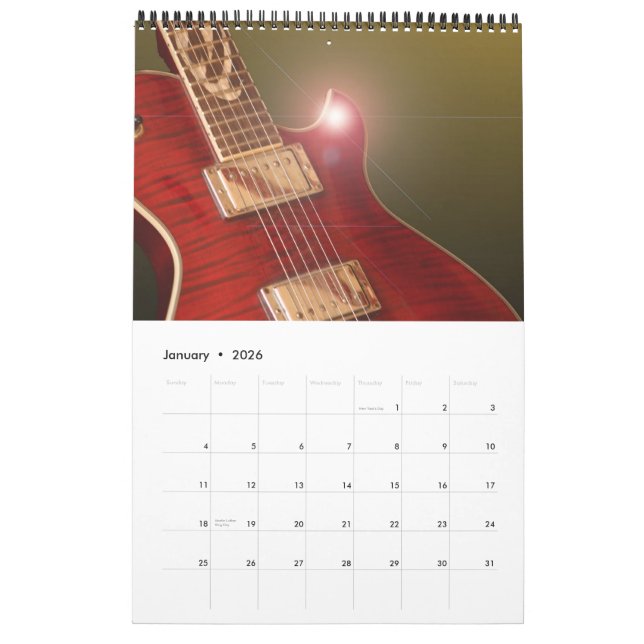 2013 music calendar (Jan 2026)