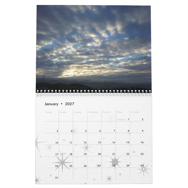 2013 Nature calendar by CCandLexi (Jan 2027)