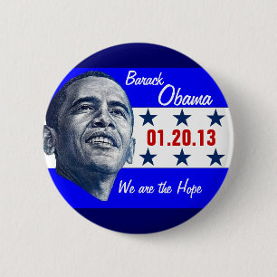 2013 Presidential Inauguration 6 Cm Round Badge