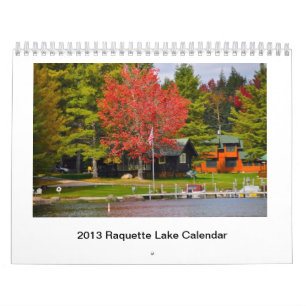 2013 Raquette Lake Calendar