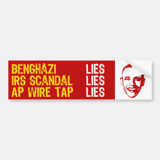 2013 Summer of Scandal Bumper Sticker
