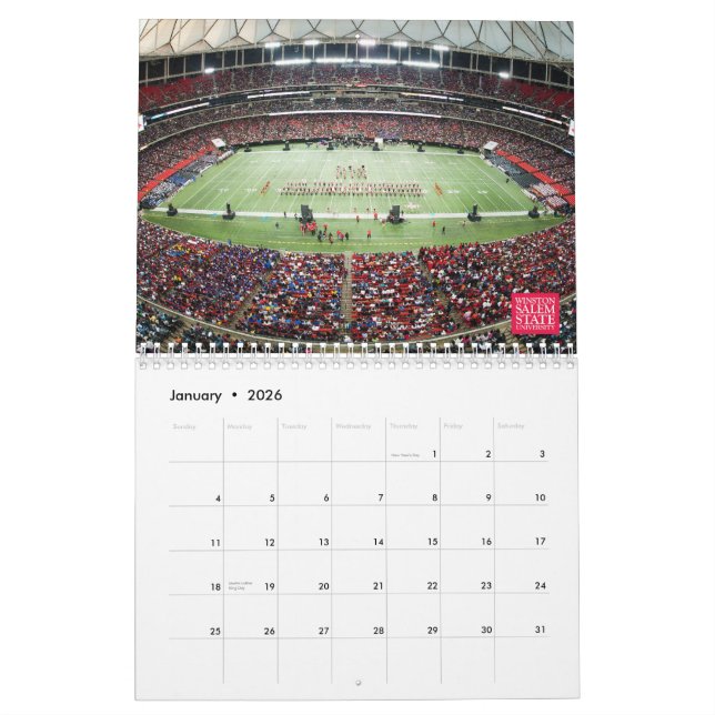 2013 WSSU Calendar (Jan 2026)