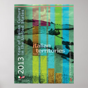 2013 Year of Italian Culture Italy Travel Poster