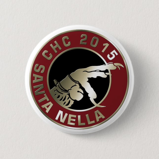 2014/2015 Santa Nella 6 Cm Round Badge (Front)