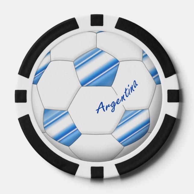 2014 ARGENTINA national team Poker Chips (Front)