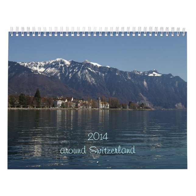 2014 around Switzerland Calendar (Cover)
