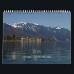 2014 around Switzerland Calendar<br><div class="desc">A tour of Switzerland between mountains,  lakes and plains.</div>