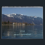 2014 around Switzerland Calendar<br><div class="desc">A tour of Switzerland between mountains,  lakes and plains.</div>