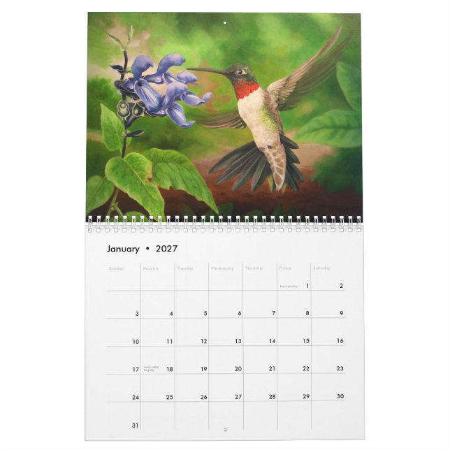 2014 Art Calendar by Aartvarks Studios (Jan 2027)