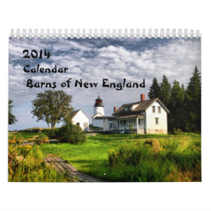 2014 Barns of New England-1 Calendar