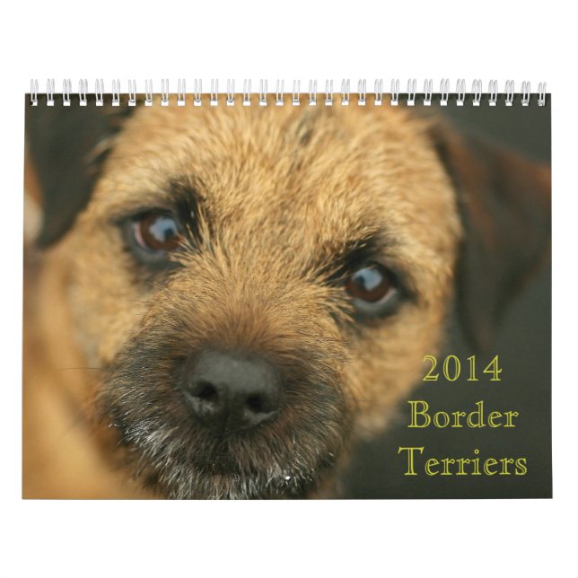 2014 Border Terrier Calendar (Cover)