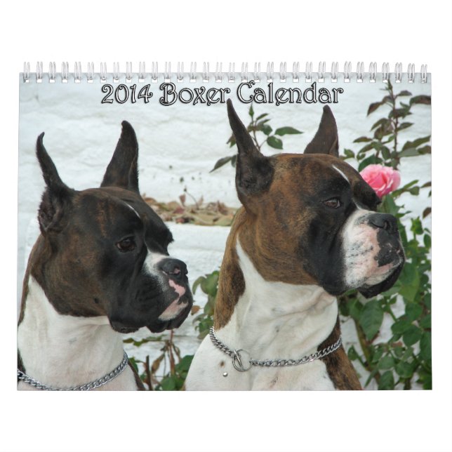2014 Boxer Calendar (Cover)