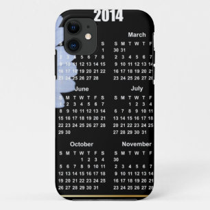 2014 Calendar iPhone 11 Case