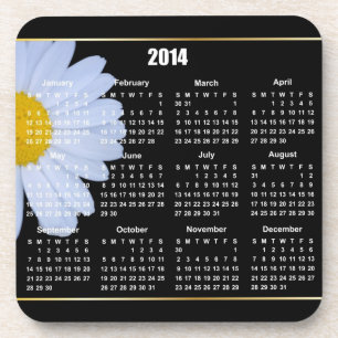 2014 Calendar Coaster