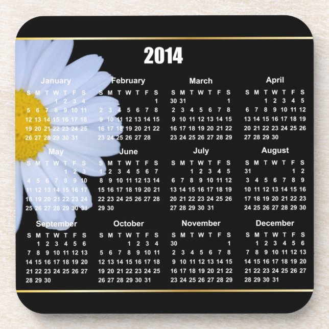 2014 Calendar Coaster (Front)