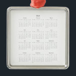 2014 Calendar Gifts Metal Tree Decoration<br><div class="desc">Customizable colors</div>