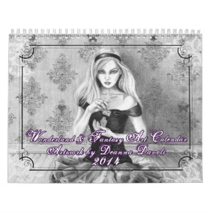 2014 Calendar - Wonderland & Fantasy Art