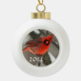 2014 Cardinal Ornament