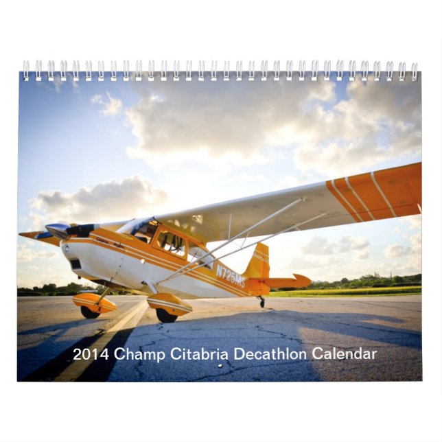 2014 Champ Citabria Decathlon Calendar (Cover)