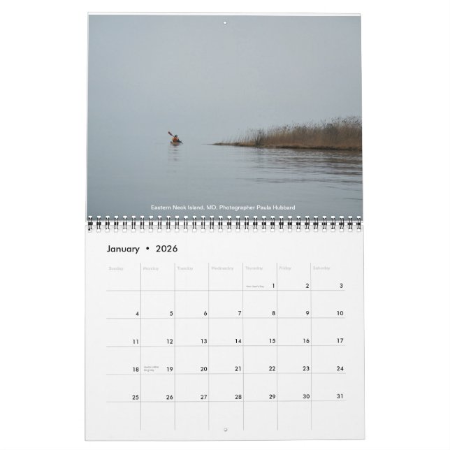 2014 Chesapeake Paddlers Association Calendar (Jan 2026)
