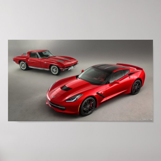 2014 Chevrolet Corvette Stingray Poster (Front)
