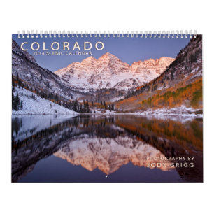 2014 Colorado Scenic Calendar