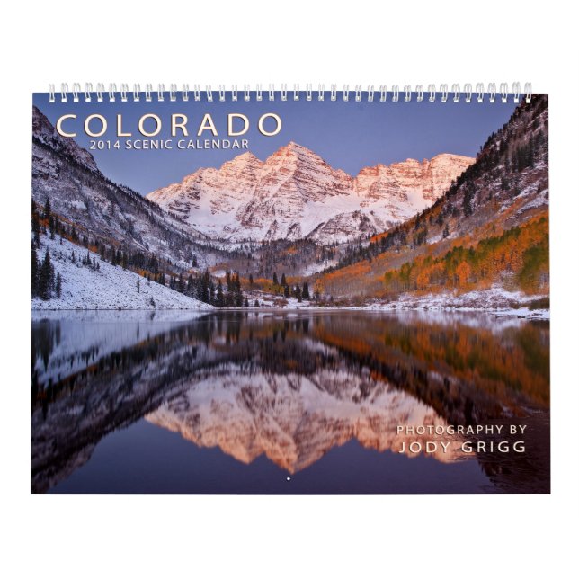 2014 Colorado Scenic Calendar (Cover)