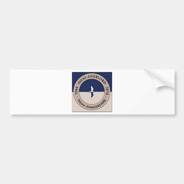 2014 Commemorations Bumper Sticker (Front)
