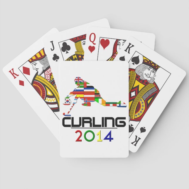 2014: Curling Playing Cards (Back)