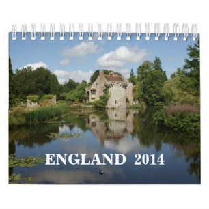 2014 England Calendar