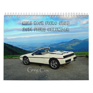 2014 Fiero Calendar MHFC