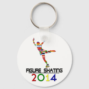2014: Figure Skating Key Ring