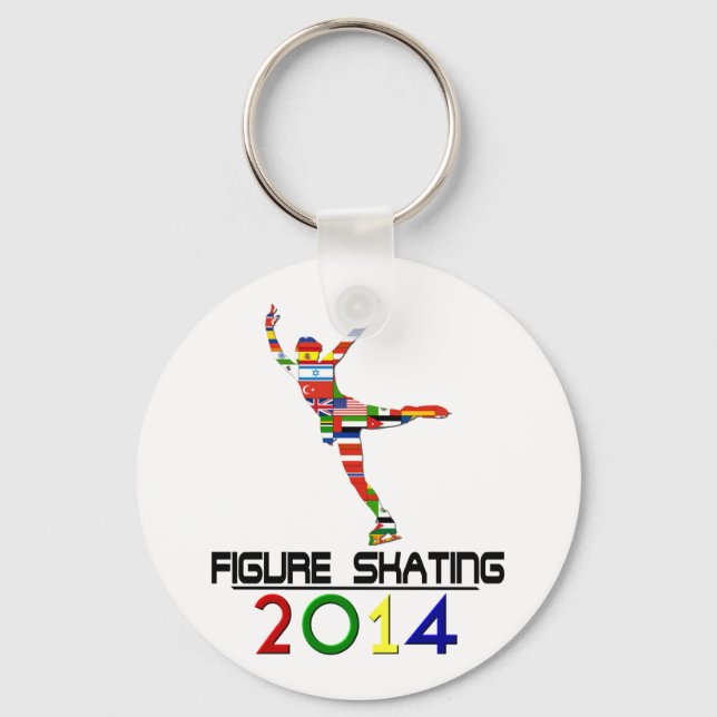2014: Figure Skating Key Ring (Front)