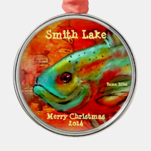 2014 Fish Christmas Ornament "Smith Lake"