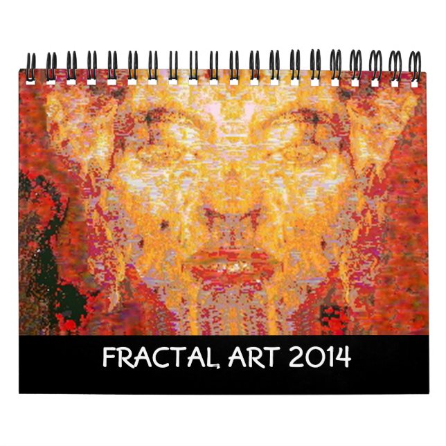 2014  FRACTAL ART COLLECTION CALENDAR (Cover)
