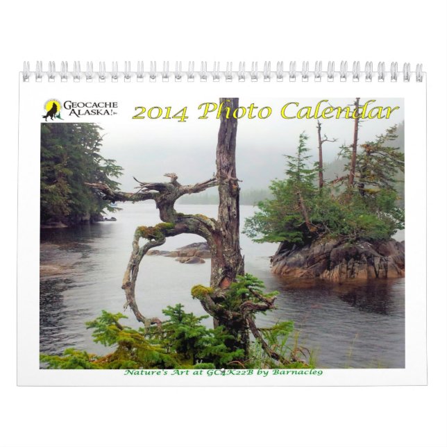 2014 GeocacheAlaska! Photo Calendar (Cover)