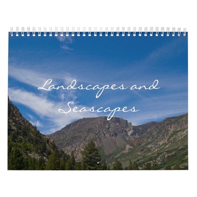 2014 Landscapes & Seascapes Calendar (Cover)