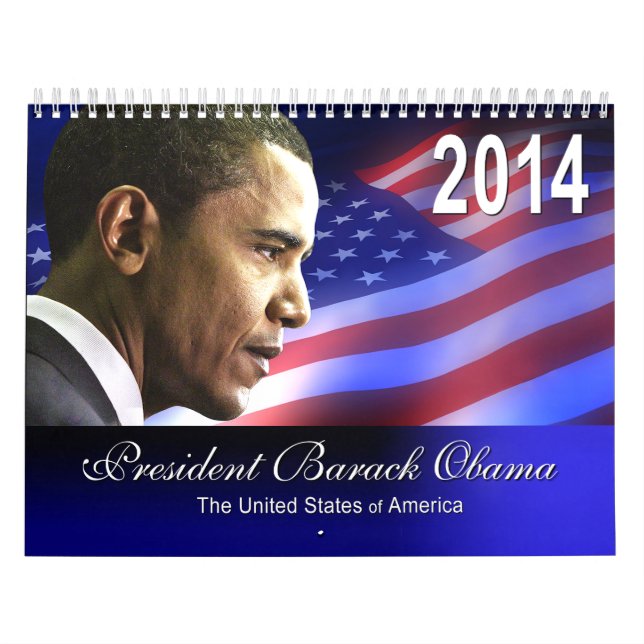 2014 Obama Collectable Keepsake Calendar I (Cover)