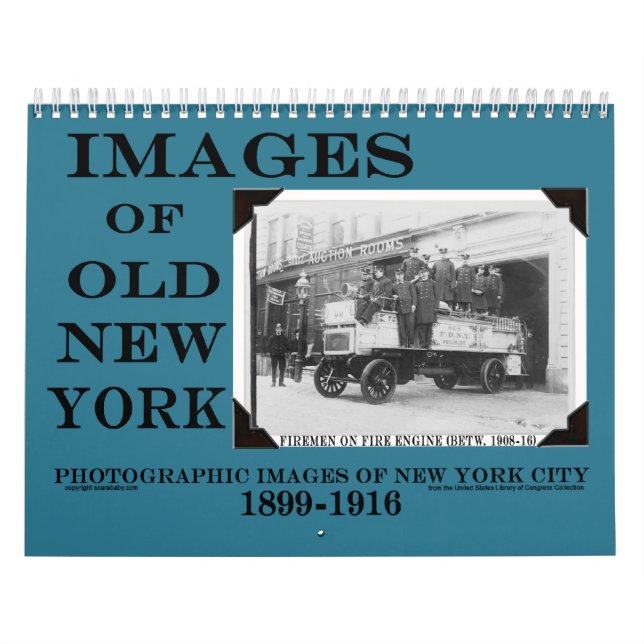 2014 OLD NEW YORK Vintage Images Calendar (Cover)