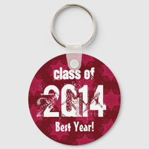 2014 or Any Year Custom Sentiment Best Year Key Ring